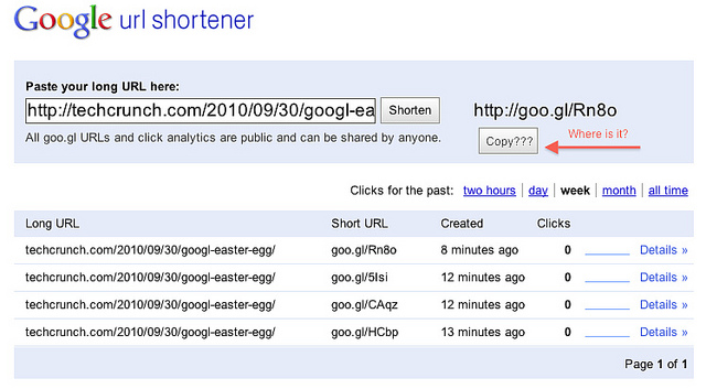 google-url-shortener